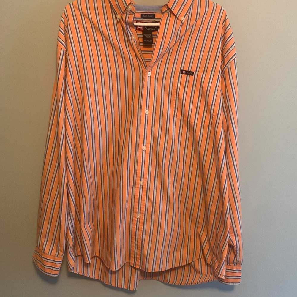 Chaps Mens XXL Long Sleeve Shirt
